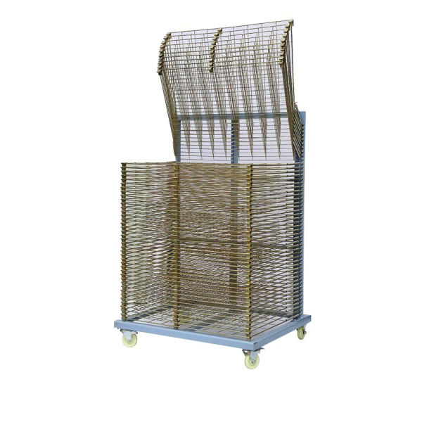 Screen printing drying rack