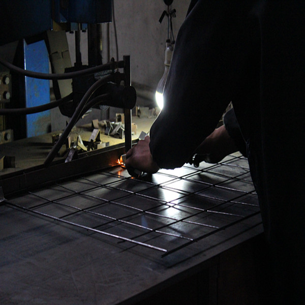 Welding the Drying Rack